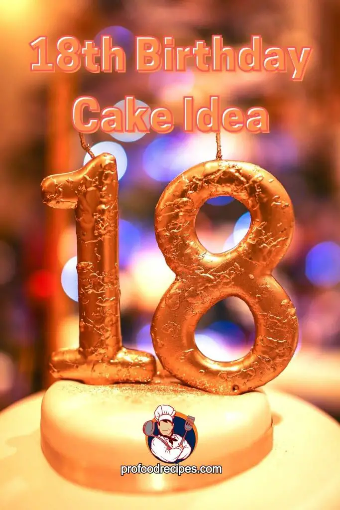 18th birthday cake idea