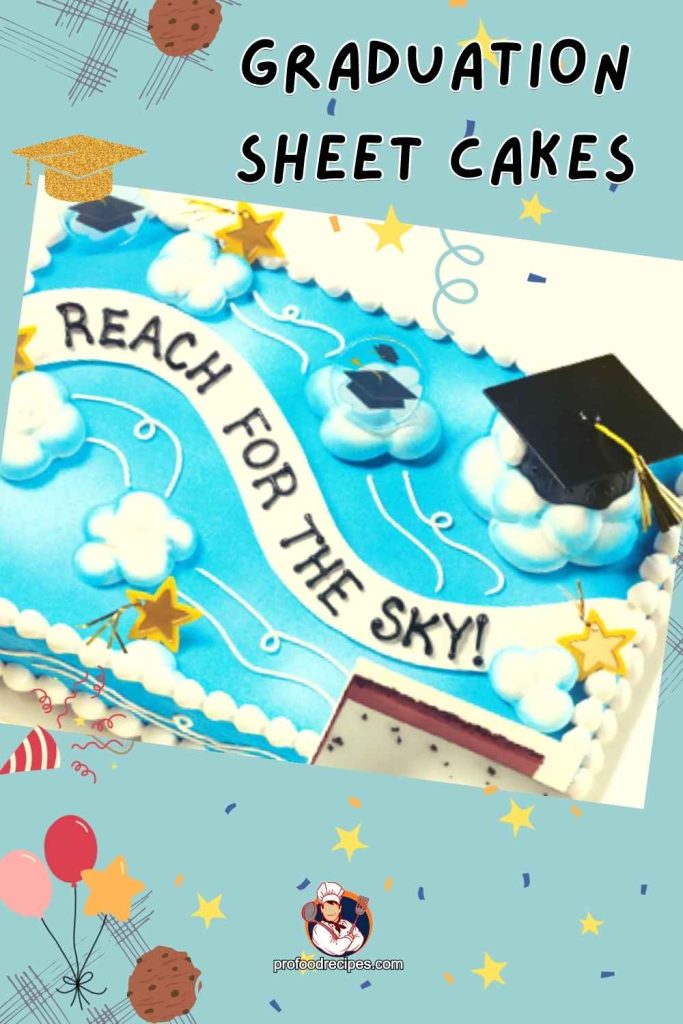 Graduation Sheet Cakes