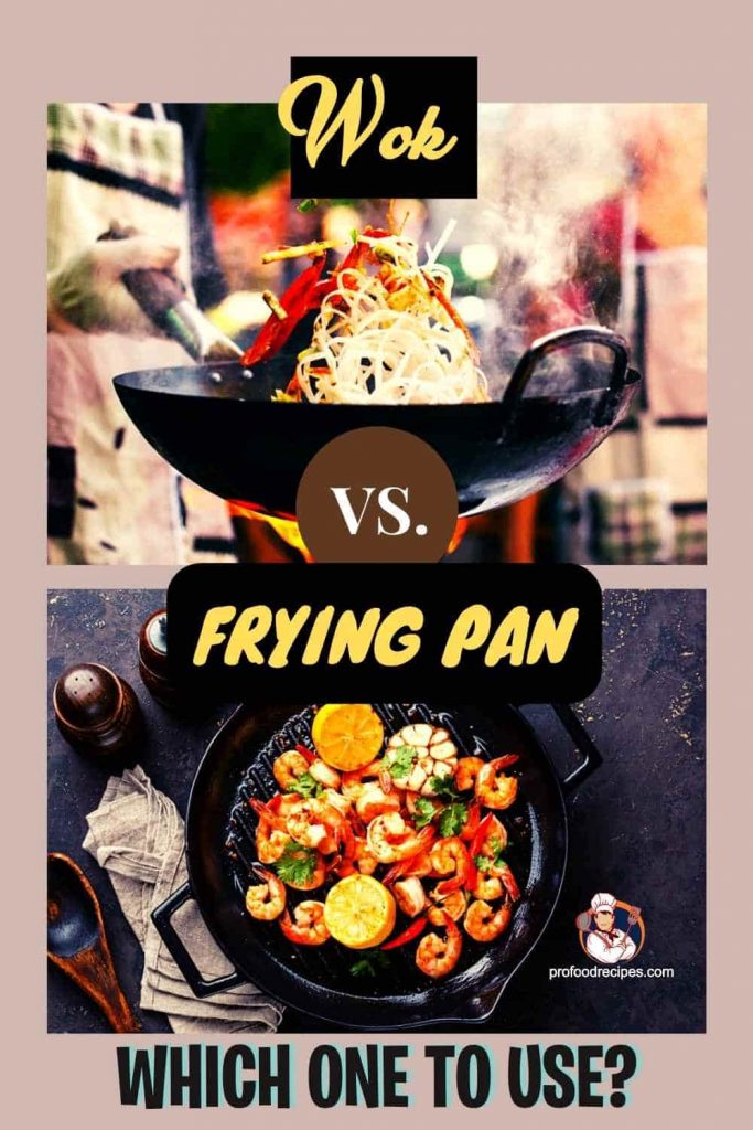 Wok vs Frying Pan which one to use