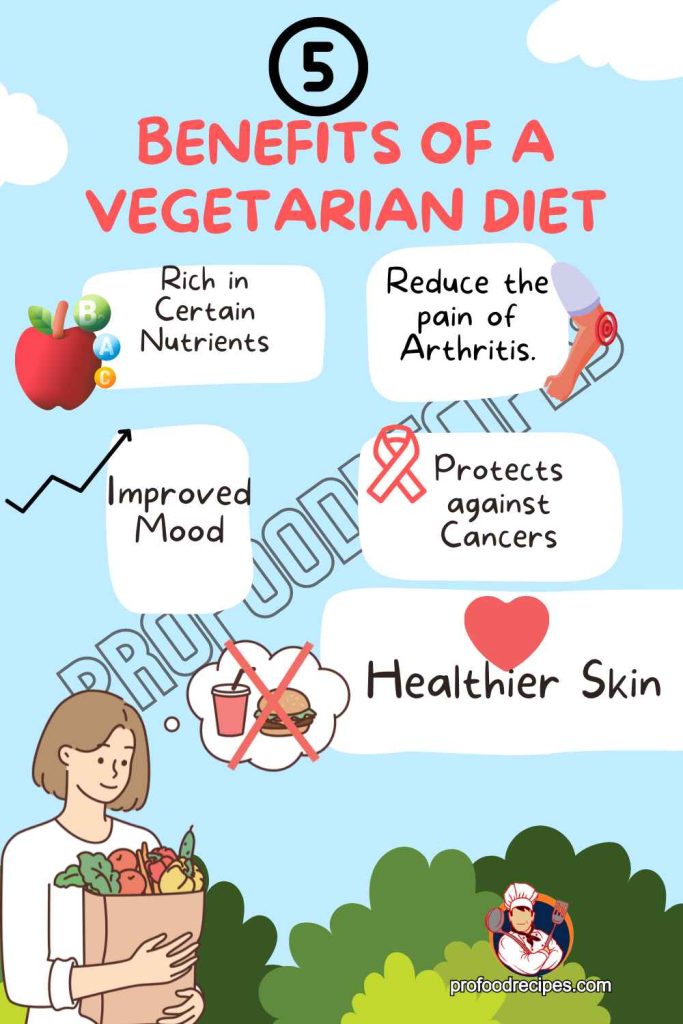 Benefits of a vegetarian diet