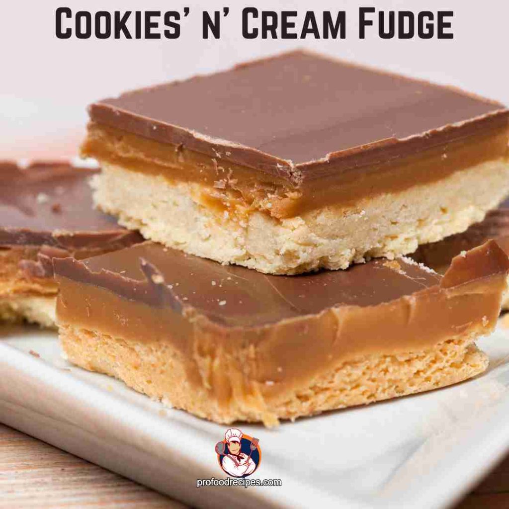Cookie n cream fudge