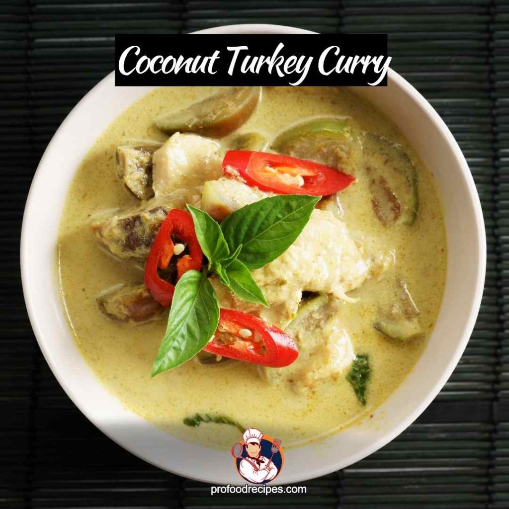 coconut turkey curry