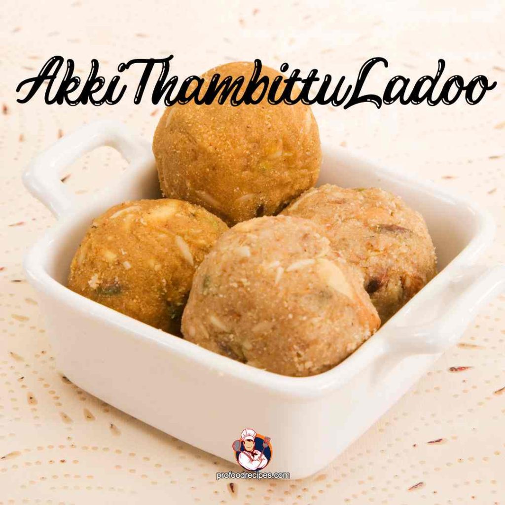 Akki Thambittu-Ladoo