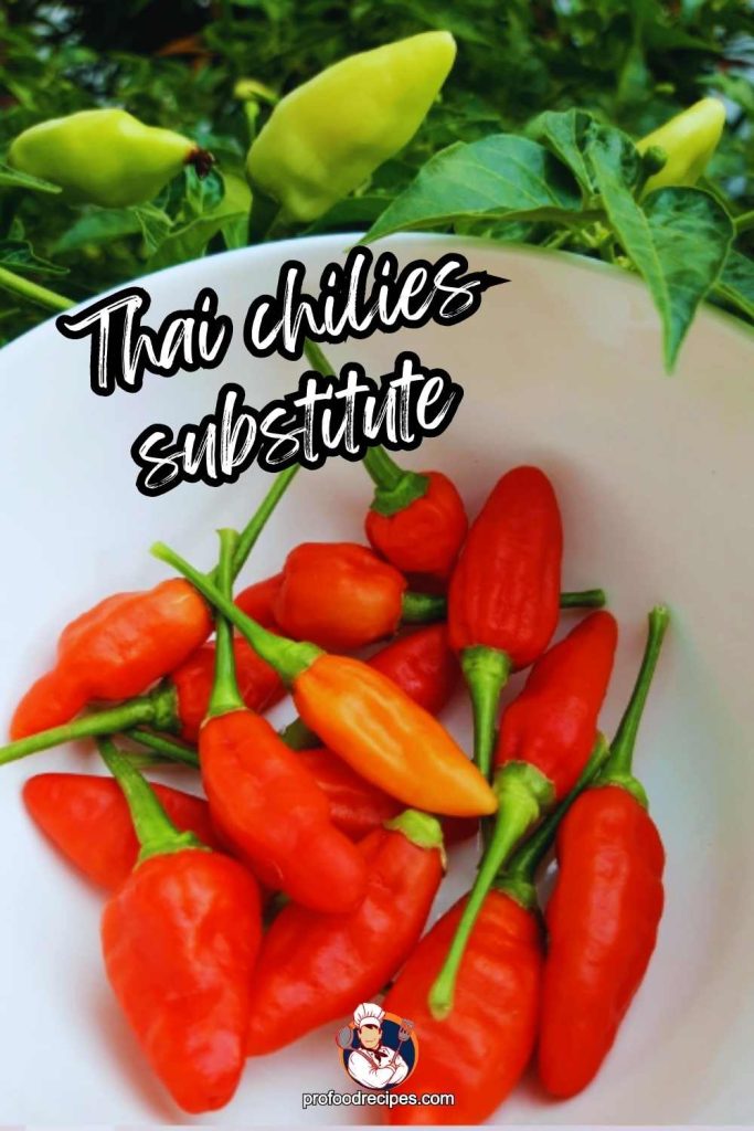 Thai chilies substitute