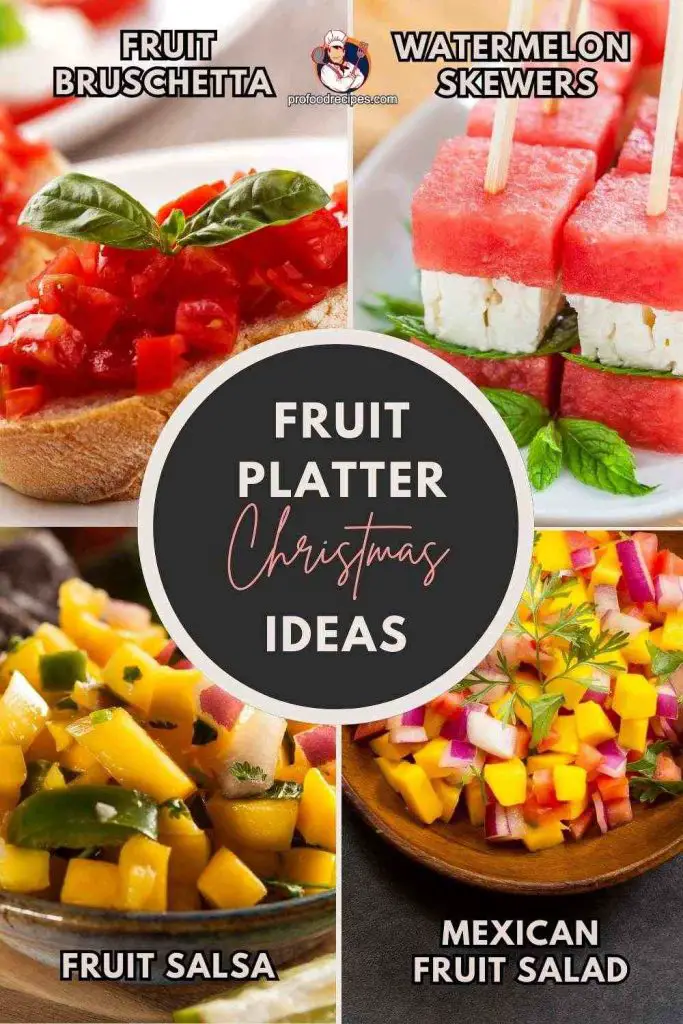 Fruit Platter Christmas Ideas