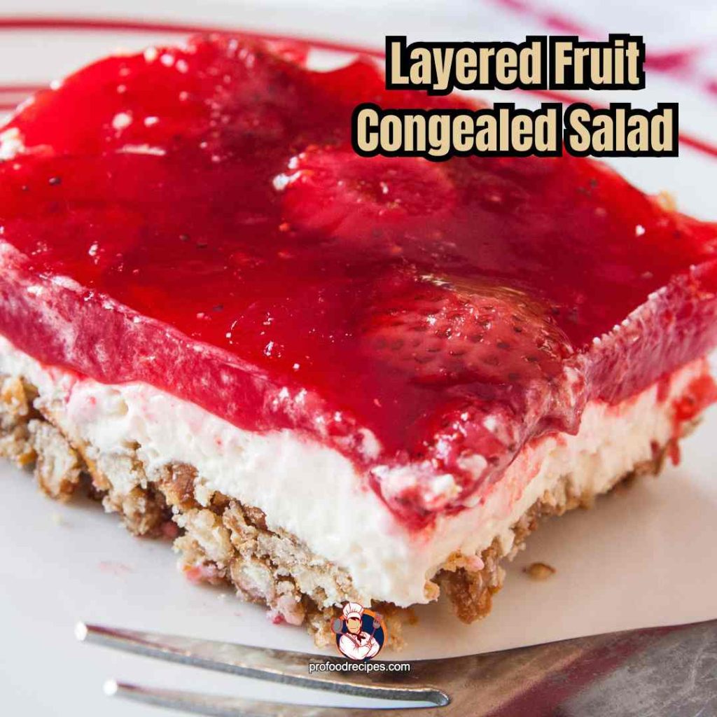 Layered Fruit Congealed Salad