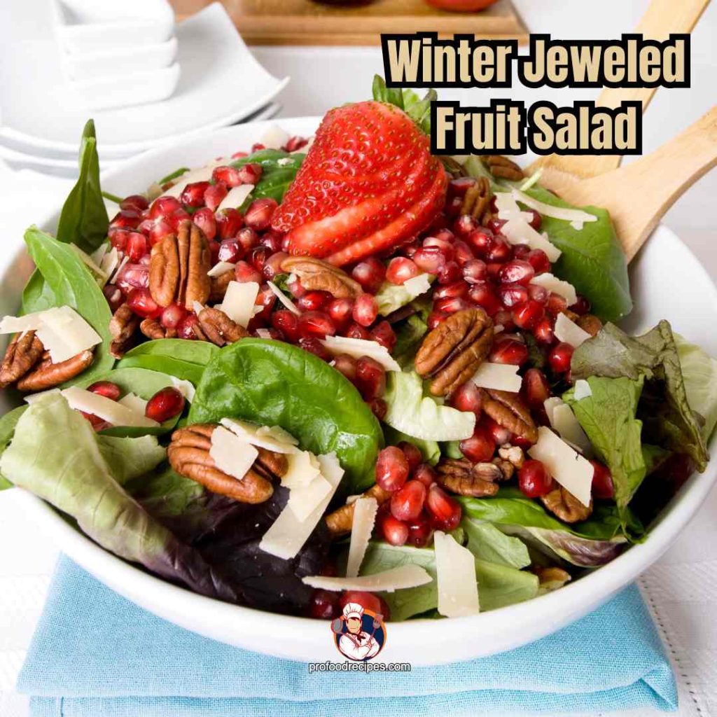 Winter Jeweled Fruit Salad