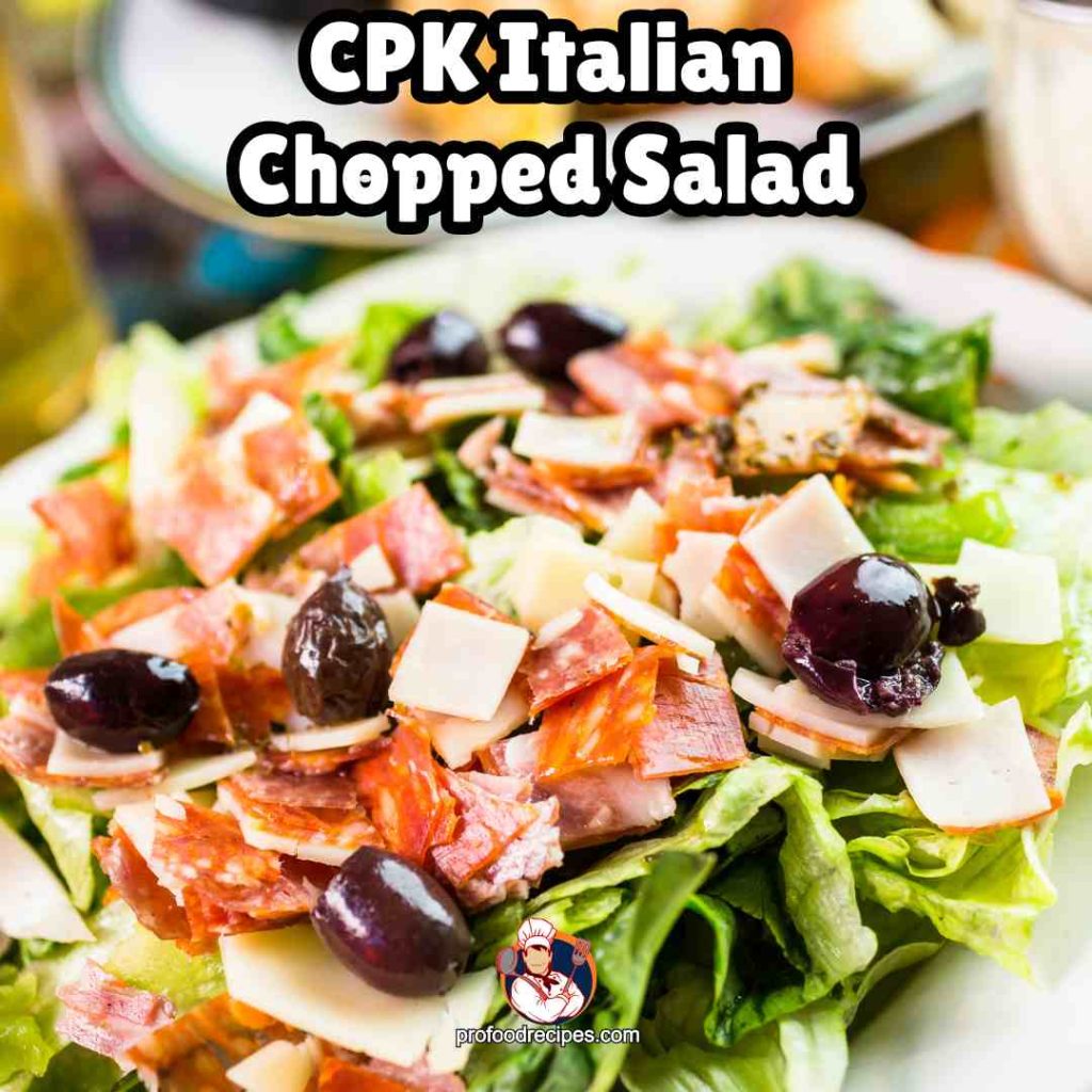 CPK Italian Chopped Salad