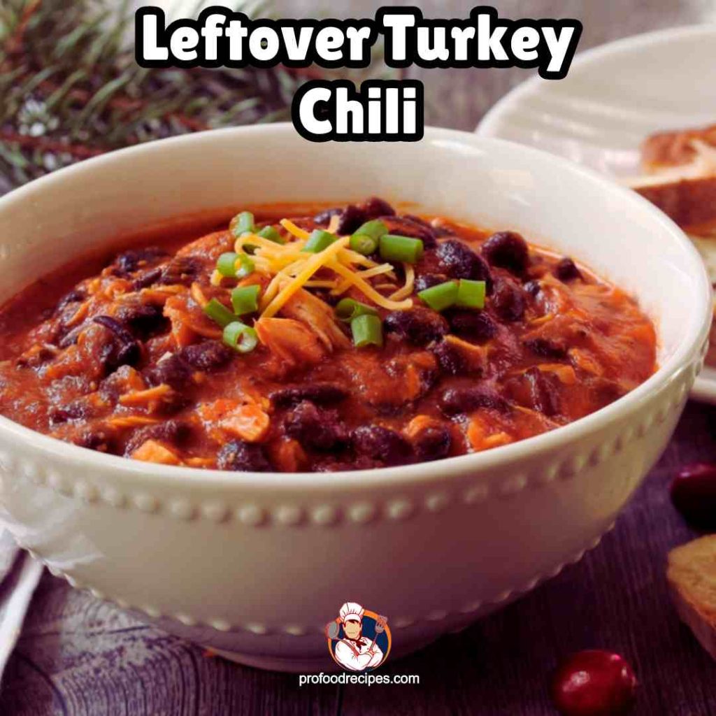 Leftover Turkey Chili