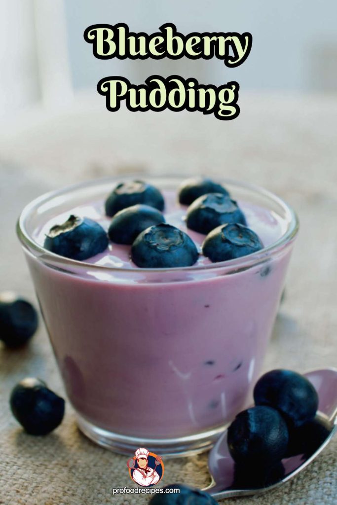 Blueberry Pudding Recipe