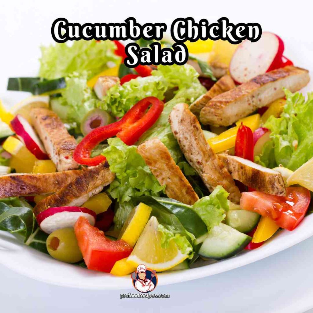 Cucumber Chicken Salad