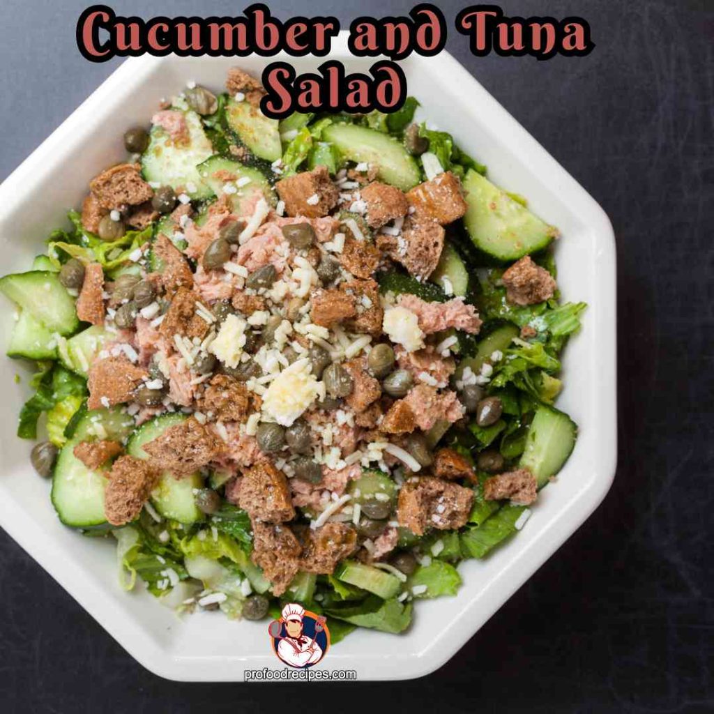 Cucumber and Tuna Salad