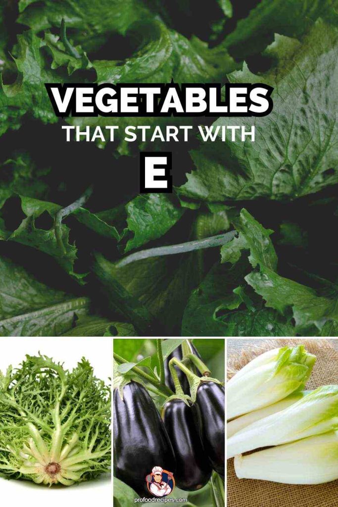 Vegetable That Starts With E
