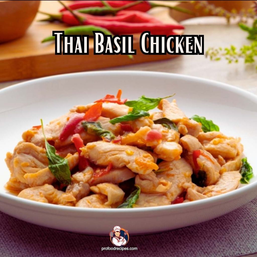 Thai Basil Chicken