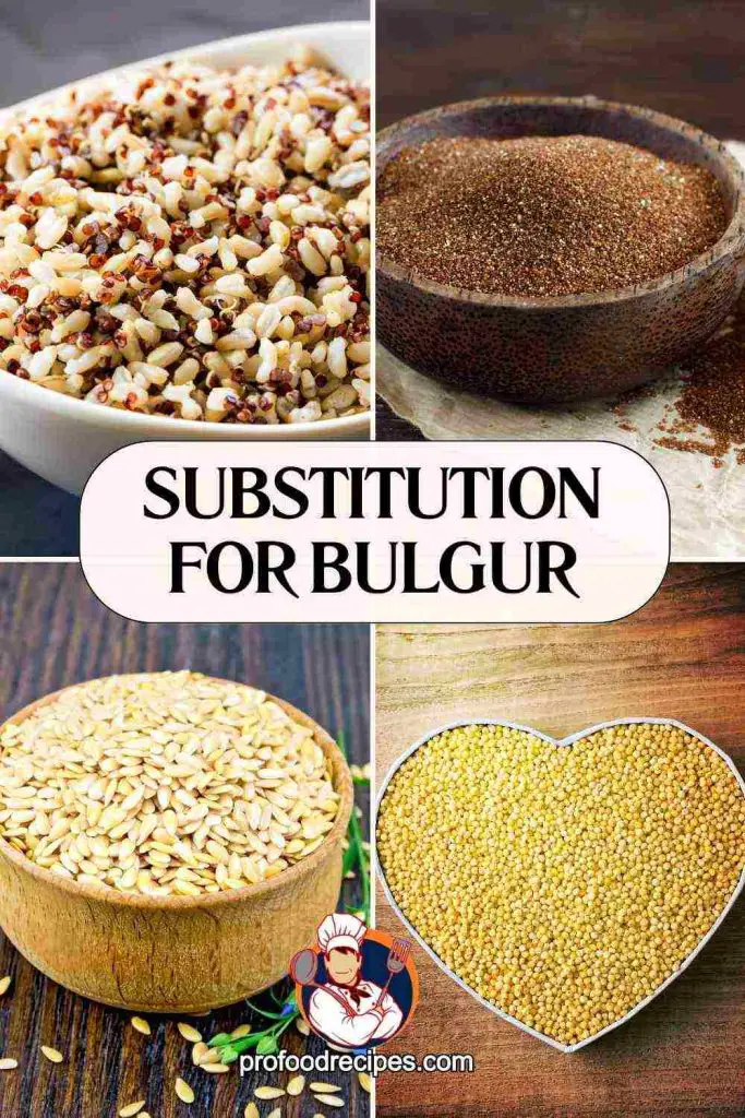 Substitution for Bulgur