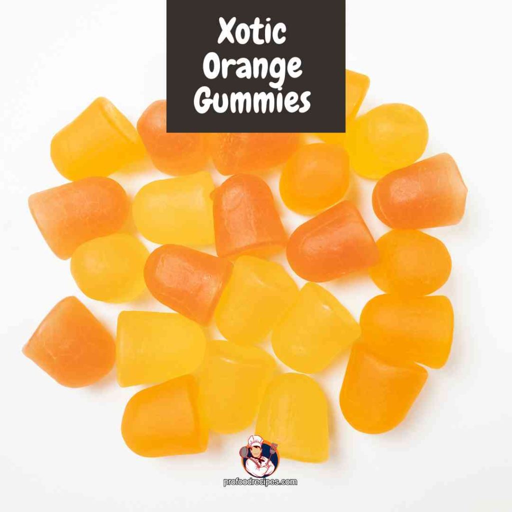 Xotic Orange Gummies