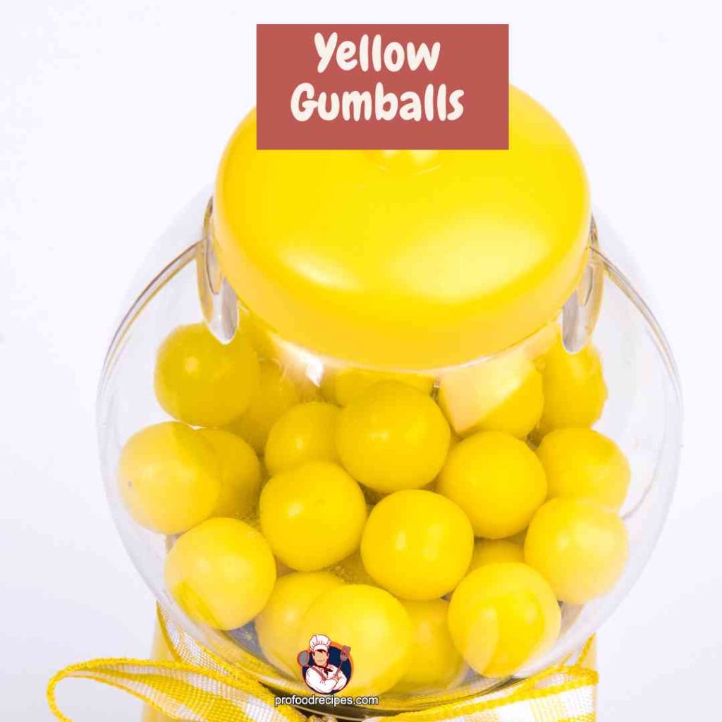 Yellow Gumballs